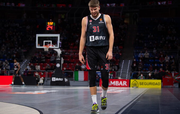 R.Giedraitis rezultatyvumu neišsiskyrė