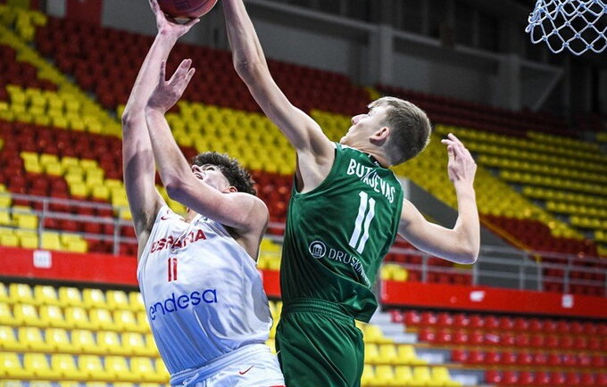 A.Butajevas gerai darbavosi baudos aikštelėje, bet lemiamu metu strigo (FIBA nuotr.)