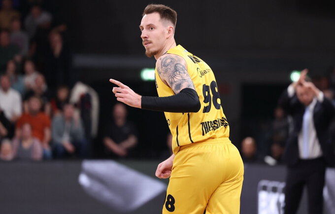A.Kulboka pataikė 2 tritaškius iš 7