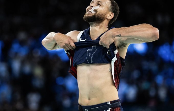 S.Curry žibėjo olimpiadoje (FIBA nuotr.)