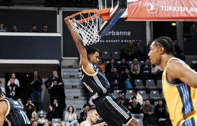 Th.Maledonas vedė ASVEL į priekį