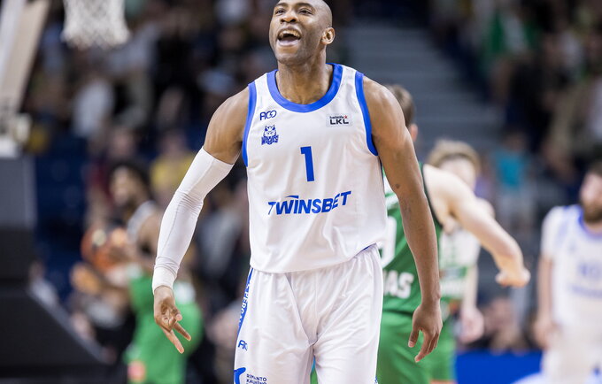 R.Sulaimonas triumfuoja („Betsafe-LKL“ nuotr.)