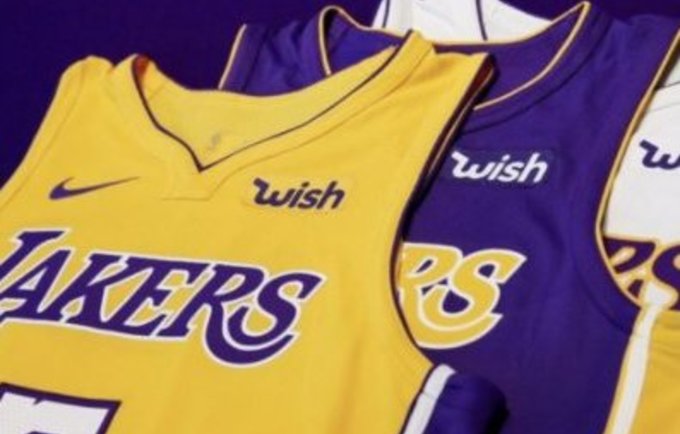 Šis kelių centimetrų skersmens logotipas „Lakers“ atneš milijonus