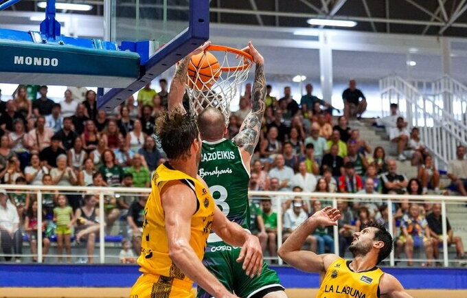 I.Brazdeikis pelnė 4 taškus