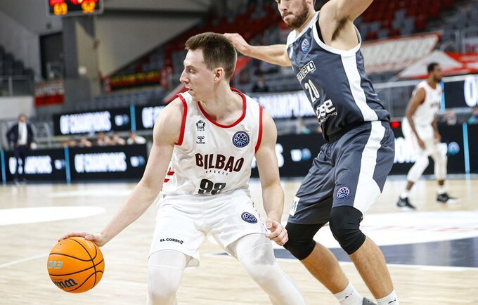 A.Kulboka buvo rezultatyviausias Bilbao ekipoje (FIBA Europe nuotr.)
