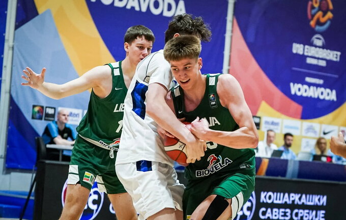 D.Daubaris žibėjo per aštuonioliktąjį gimtadienį (FIBA nuotr.)