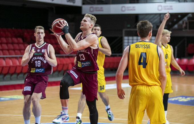 K.Žemaitis žaidė rezultatyviausiai pralaimėjimų gretose (BNS nuotr.)