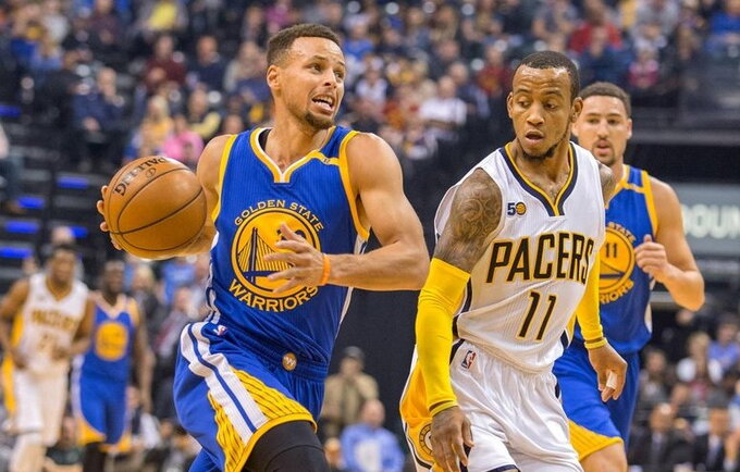 S.Curry pelnė 22 taškus (Scanpix nuotr.)