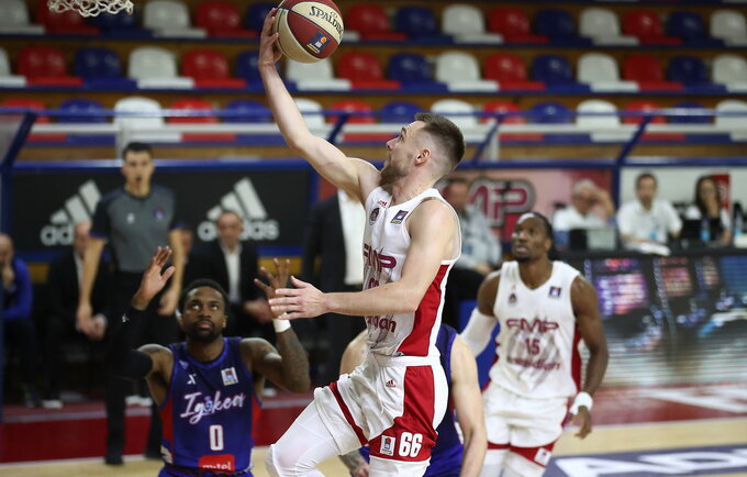 P.Valinskas pelnė 13 taškų