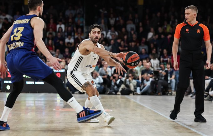 F.Campazzo užfiksavo dvigubą dublį (Scanpix nuotr.)