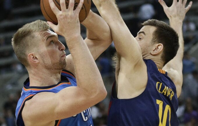 Sabonis turi pagerinti gynybą (Scanpix nuotr.)
