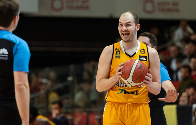 J.Elmore'as žais G lygoje (BNS nuotr.)