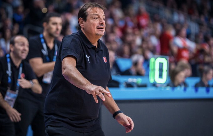 E.Atamanas pasisakė prieš rungtynes  (FIBA nuotr.)
