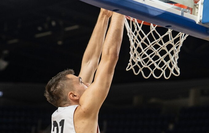 G.Masiulis pelnė 16 taškų (rytasvilnius.lt nuotr.)
