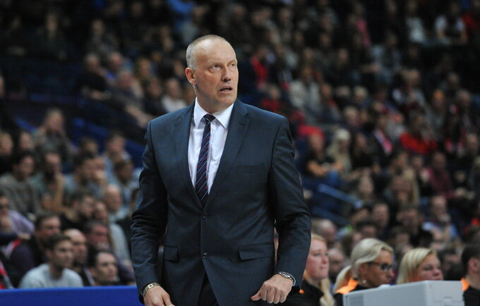 R.Kurtinaitis šį kartą auklėtiniams turėjo daugiau komplimentų, nei pastabų (Rokas Lukoševičius, Fotodiena.lt)