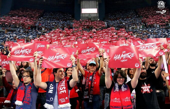 „Baskonia“ gerbėjai demonstruoja neįtikėtiną aktyvumą