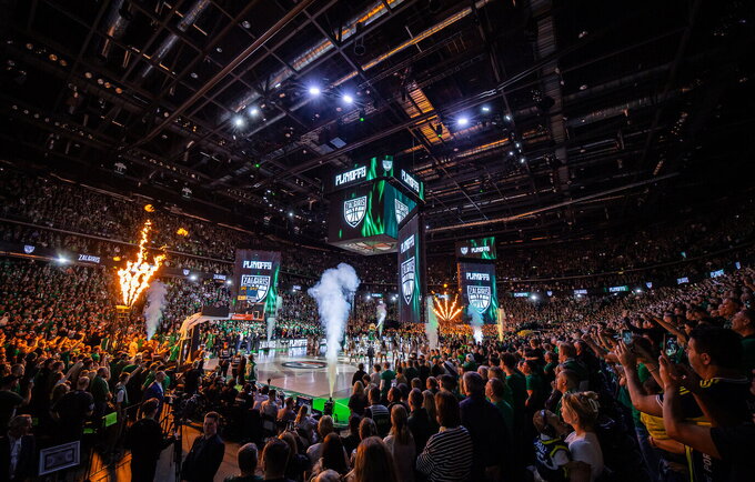 „Žalgirio“ arena yra tarp kandidatų perimti Eurolygos finalo ketvertą (Scanpix nuotr.)