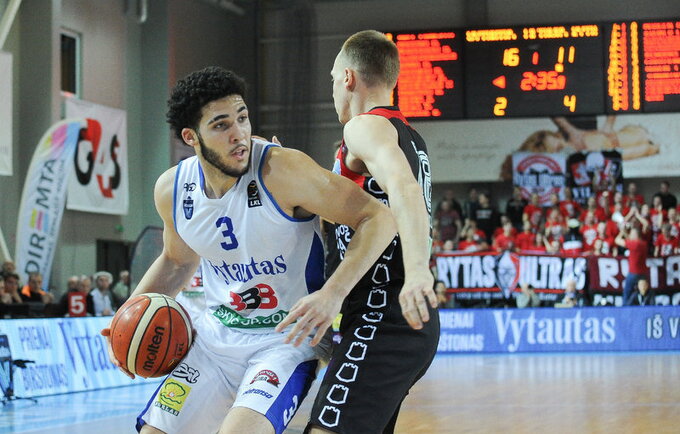 LiAngelo Ballas sulaukė kritikos (Josvydas Elinskas, Fotodiena.lt)