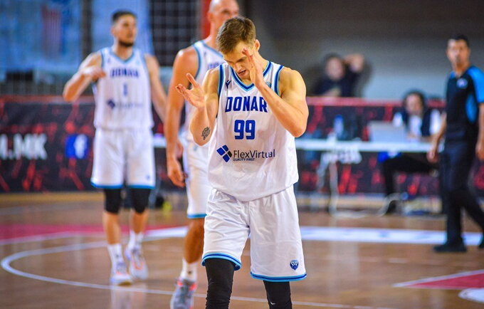 K.Babušis buvo ryškus, bet nepakeitė mačo eigos (FIBA nuotr.)