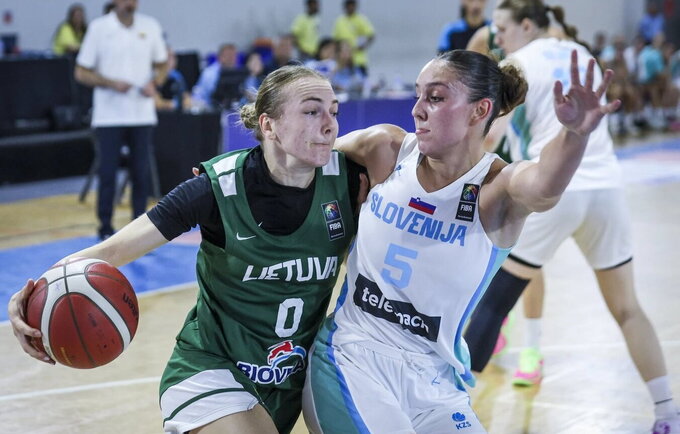 S.Aukštikalnytė vedė komandą į priekį (FIBA Europe nuotr.)