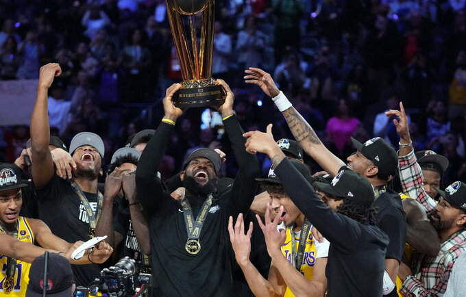 „Lakers“ sieks antrą kartą iškelti NBA taurę (Scanpix nuotr.)
