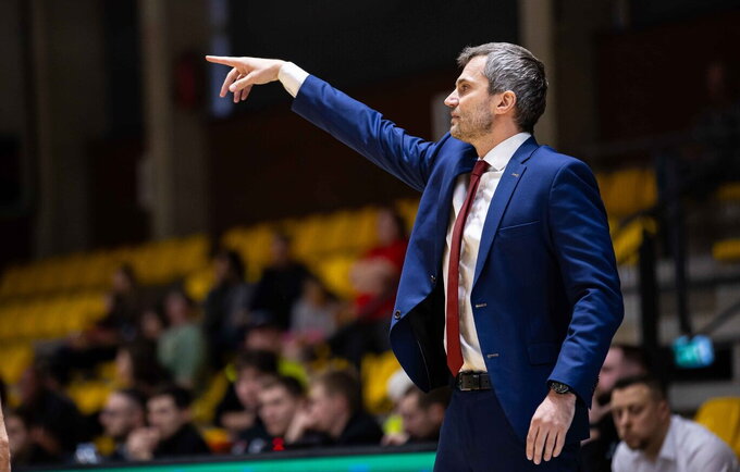 M.Kiltinavičius su komanda šventė pergalę (Foto: Lukas Šeputis)