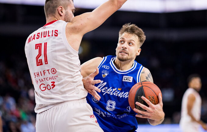 M.Pacevičius šį sezoną pradėjo galingai („Betsafe-LKL“ nuotr.)