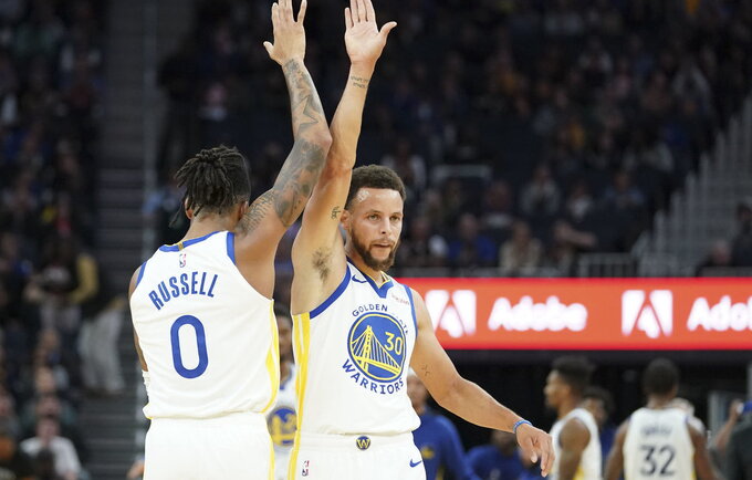 ESPN analitikas nori kiek surišti rankas S.Curry (Scanpix nuotr.)