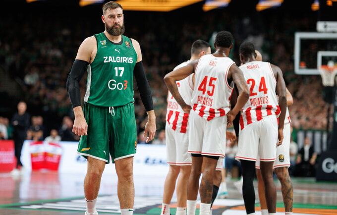 „Žalgiris“ liko be pergalės (BNS nuotr.)