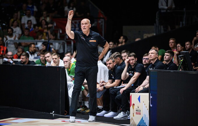 R.Kurtinaitis išskyrė nesėkmės priežastis (FIBA nuotr.)