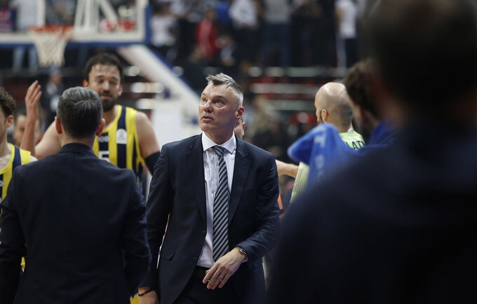 Š.Jasikevičius vis dar nenoriai kalba apie skyrybas su katalonais