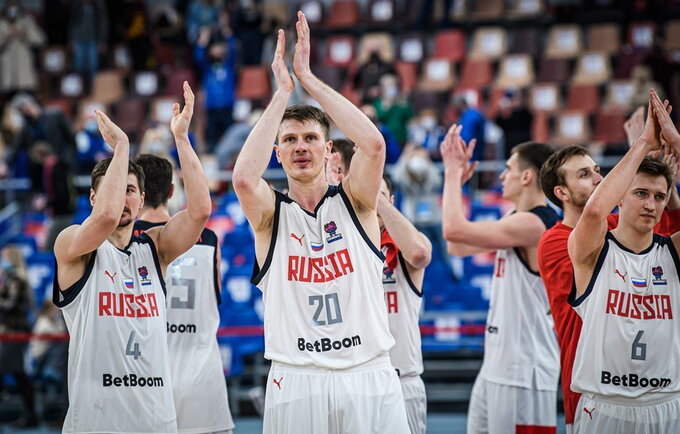 Rusija iškovojo užtikrintą pergalę (FIBA Europe nuotr.)