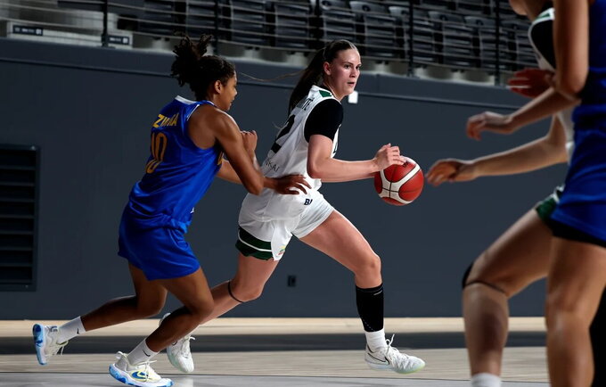 G.Galvanauskaitė surinko dvigubą dublį (FIBA nuotr.)