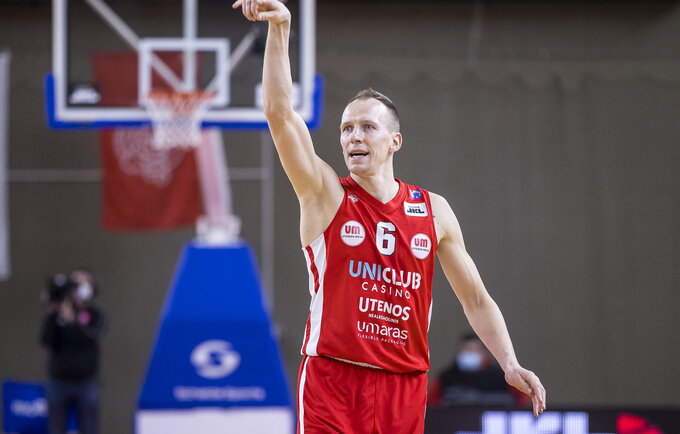 G.Matulis yra Utenos ekipos senbuvis (LKL nuotr.)