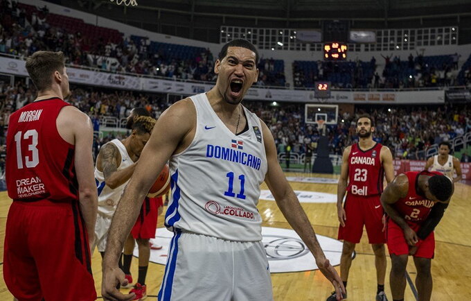 Kanadiečiai krito Dominikos Respublikoje (FIBA nuotr.)