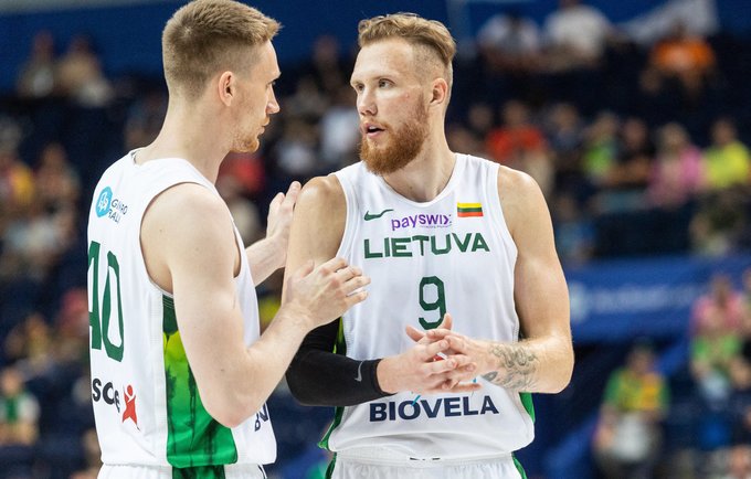 Lietuvos rinktinė laimėjo visus kontrolinius mačus (BNS nuotr.)