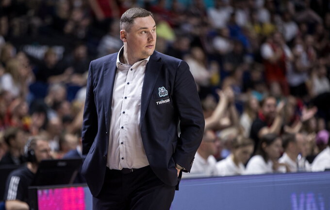 N.Pacevičius sakė, kad komanda pirmadieniui bus pasiruošusi („Betsafe-LKL“ nuotr.)