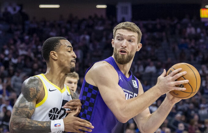 D.Sabonis buvo tarp triuškinančios pergalės kalvių (Scanpix nuotr.)
