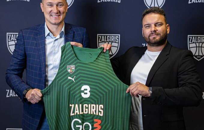 „Žalgiris“ pratęsė strateginę partnerystę (Žalgirio nuotr.)