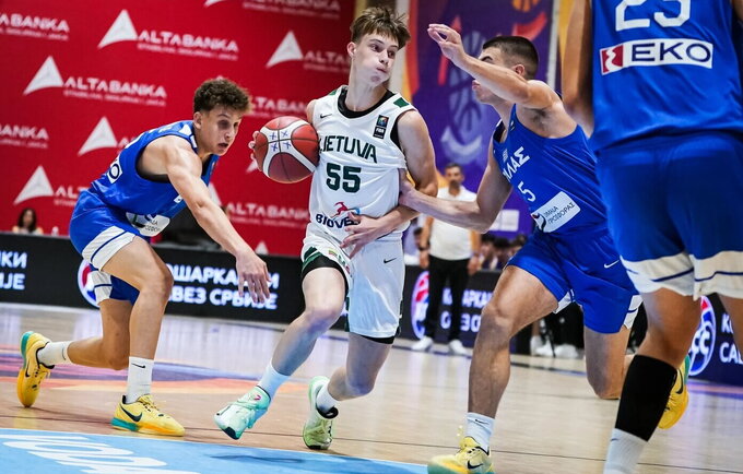 Lietuviai pasiekė trečią pergalę (FIBA Europe nuotr.)