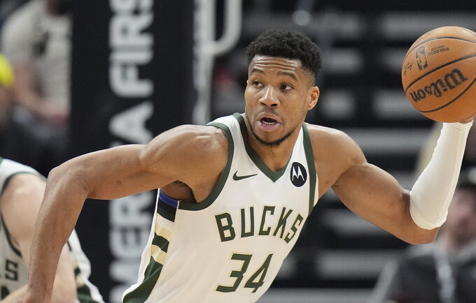 G.Antetokounmpo pergalės nenukalė (Scanpix nuotr.)