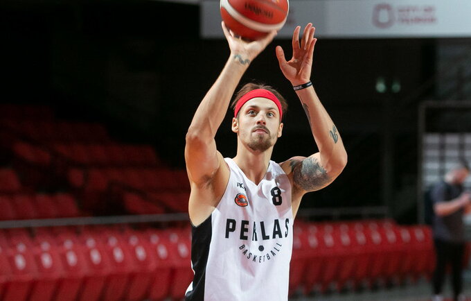 M.Pacevičius žaidė galingai (BNS nuotr.)
