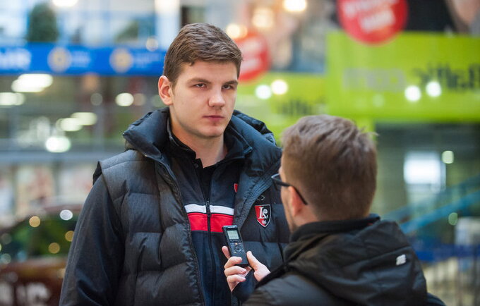 A.Gudaitis veikiausiai žais prieš savo buvusią komandą (Fotodiena.lt)