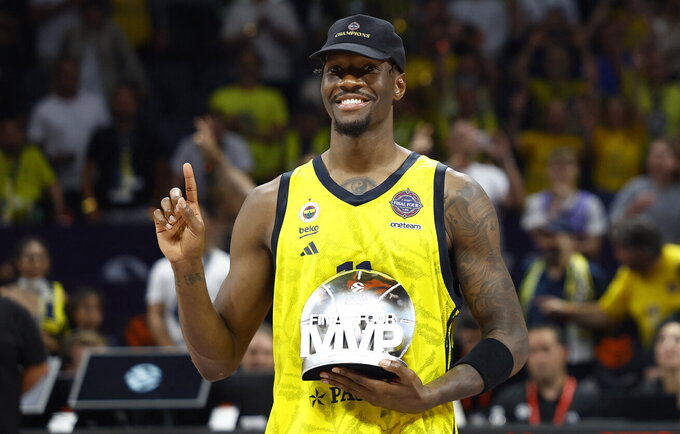 N.Hayesas-Davisas pripažintas finalo ketverto MVP (Scanpix nuotr.)