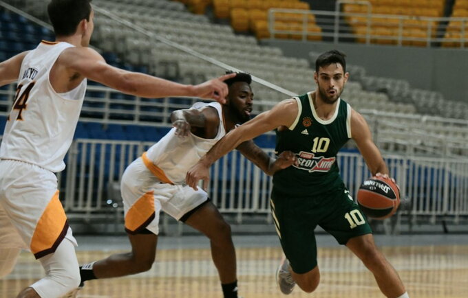 „Panathinaikos“ laimėjo prieš NCAA komandą