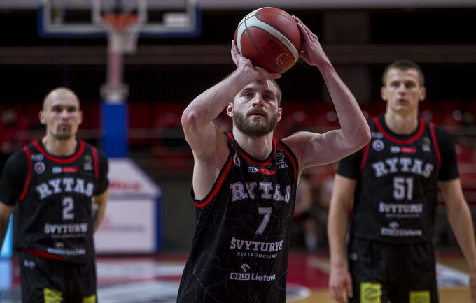G.Radzevičius sužaidė solidžiai (BNS nuotr.)