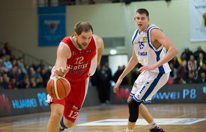 M.Valukonis buvo pagrindinis pergalės kalvis (Foto: Dainius Lukšta)
