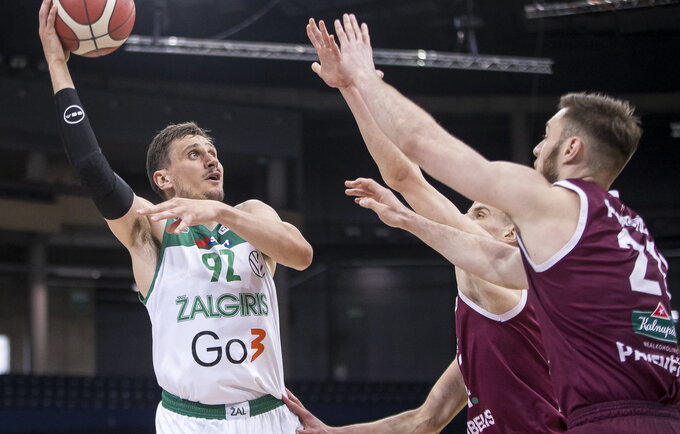 Žalgiriečiai sieks revanšo prieš Panevėžio klubą (LKL nuotr.)