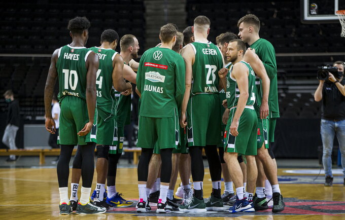 Žalgiriečiai Tel Avive atrodė labai blankiai (BNS nuotr.)