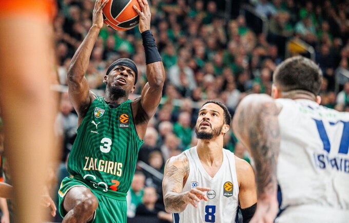 „Žalgiris“ liko be pergalės (BNS nuotr.)